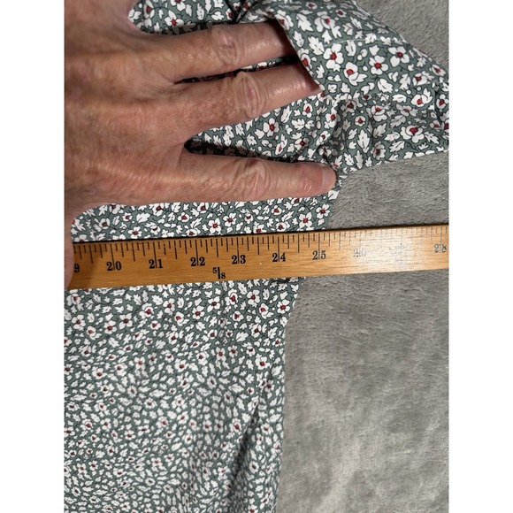 UNTUCKit Men's Palazette Green Floral Short Sleeve Performance Button Down XL - Picture 4 of 8